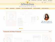 Tablet Screenshot of bookstore.yogananda-srf.org